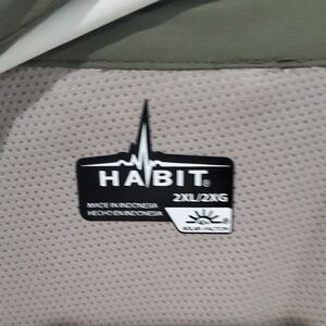 Habit Men's Casual Button Down Shirt - Green